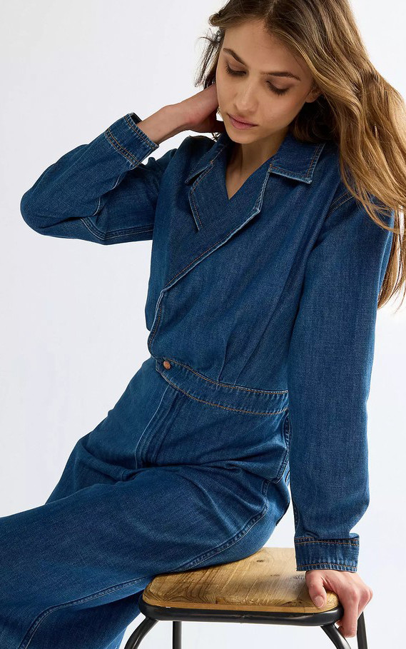 Blauw Jumpsuit