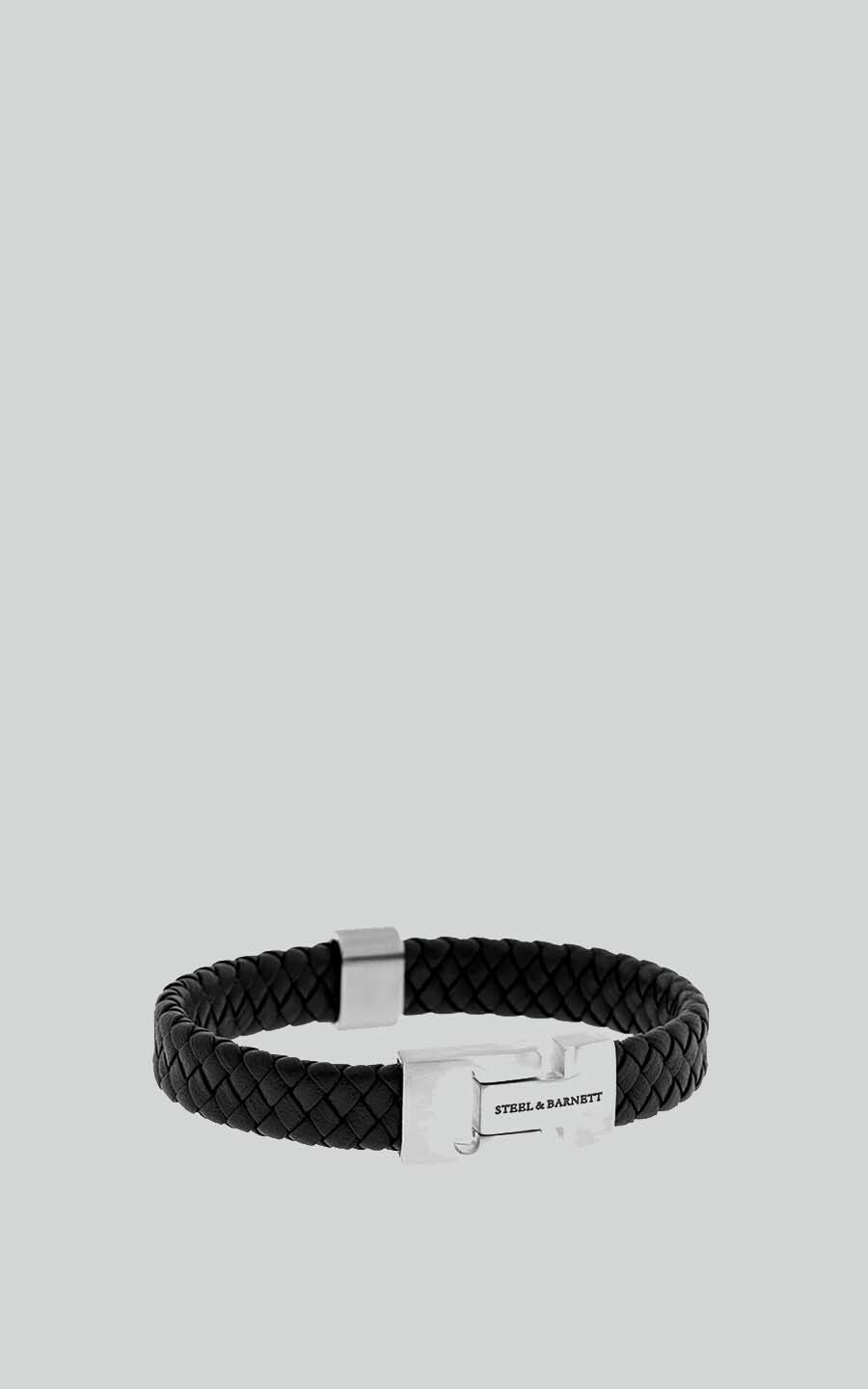 Zwart/zilver Armband