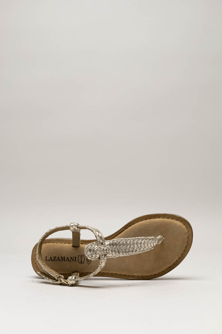 Goud Sandaal plat image