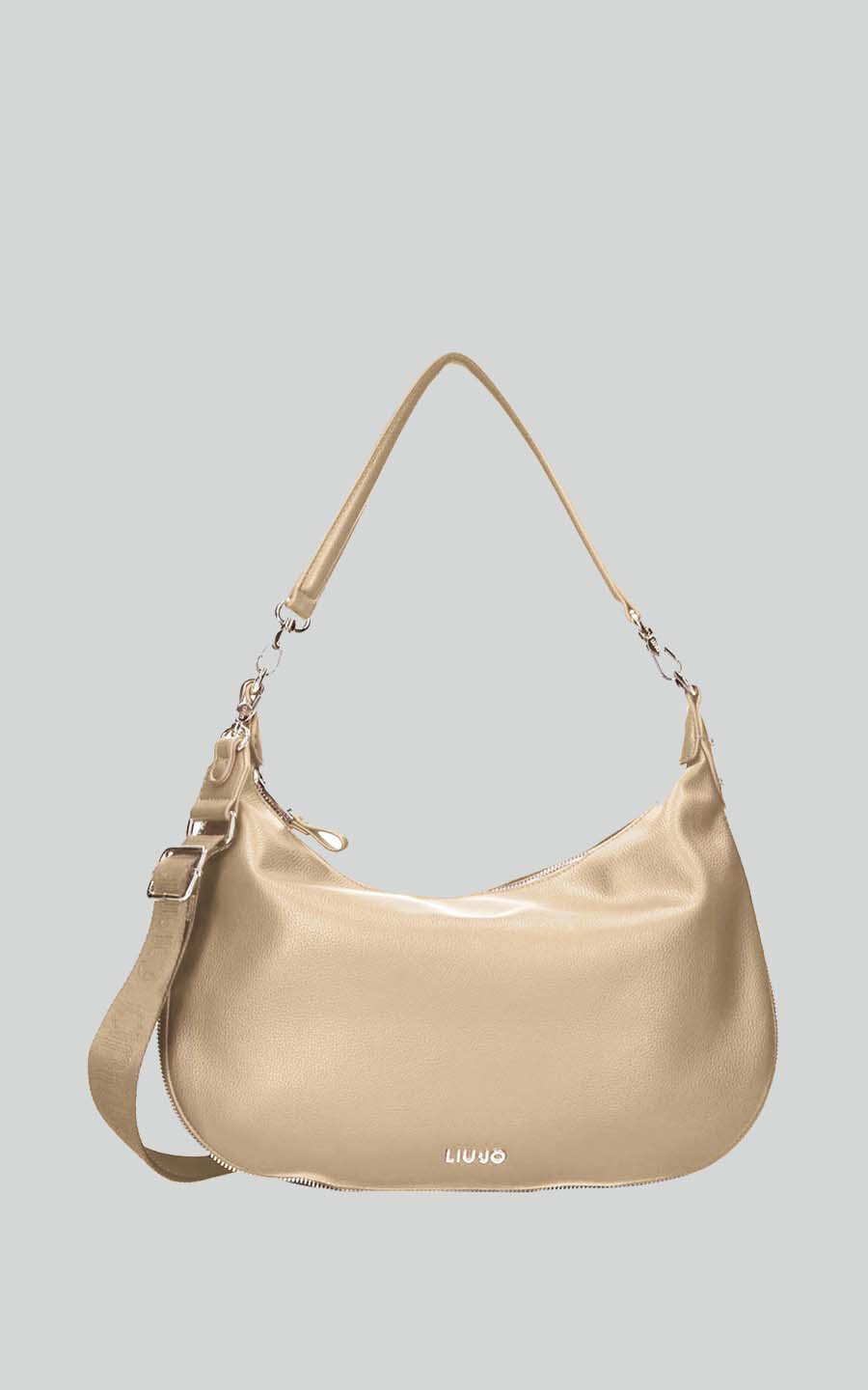 Beige Schoudertas