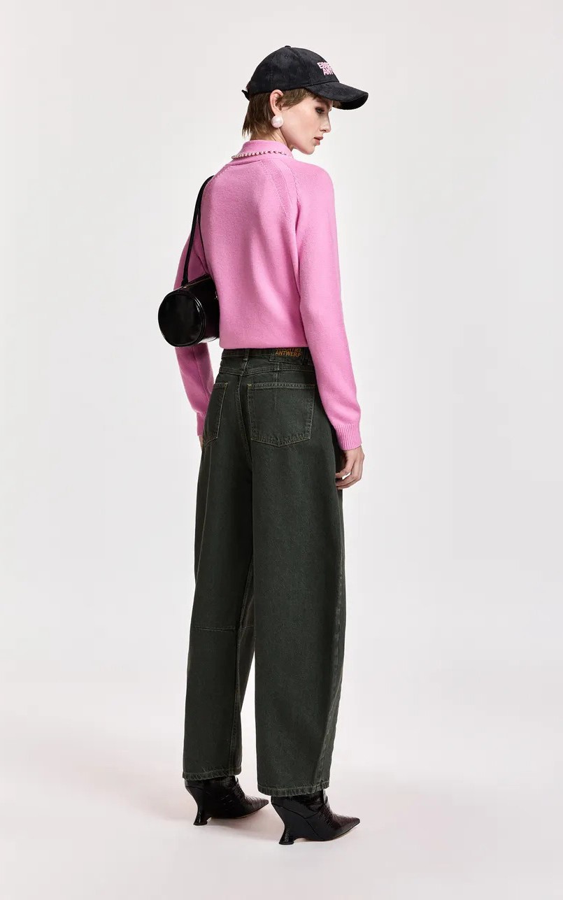 Groen Jeansbroek image