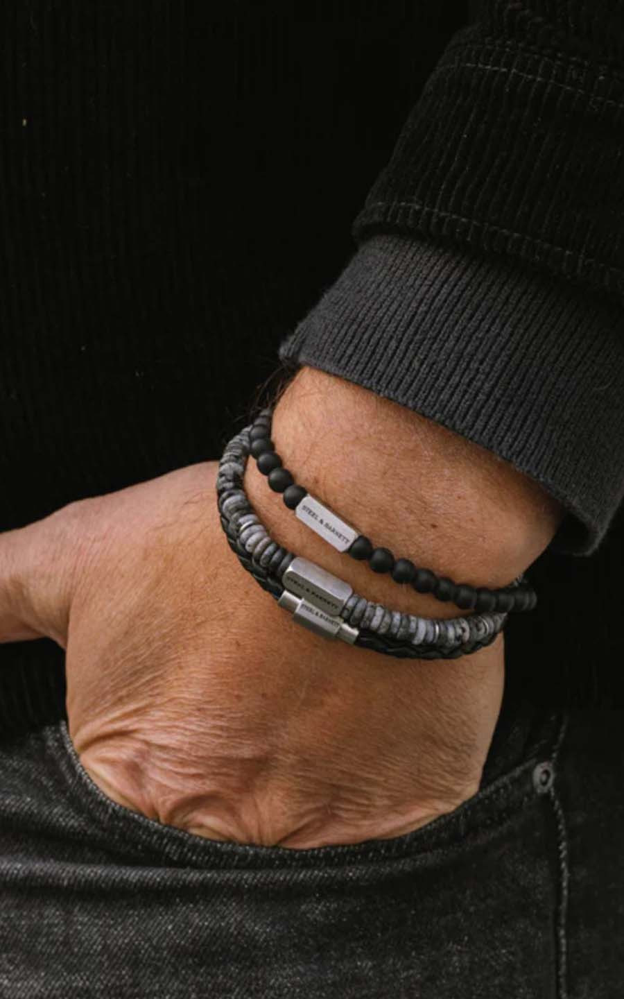 Grijs Armband
