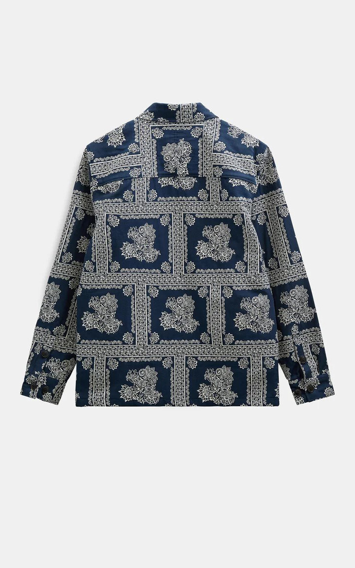 Blauw Overshirt image