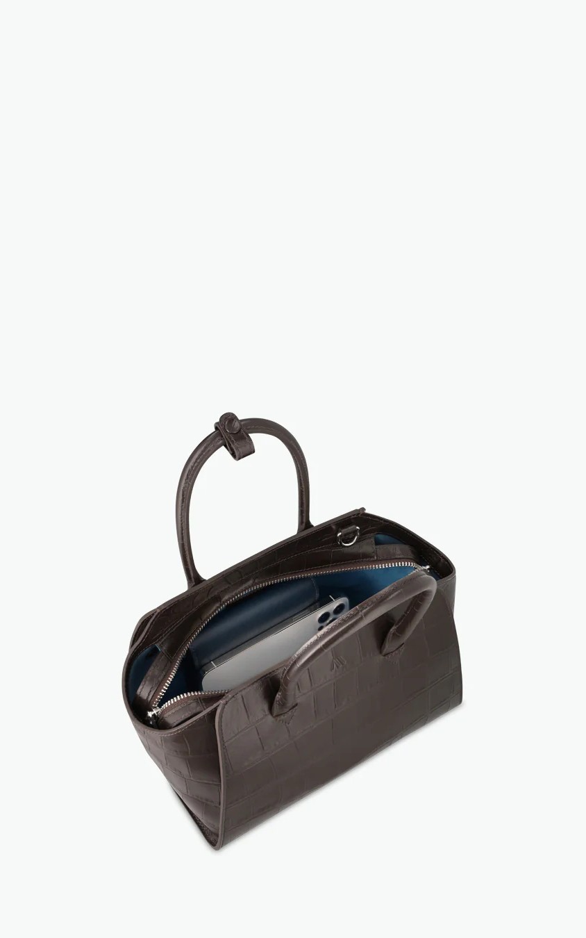Donkerbruin Handtas
