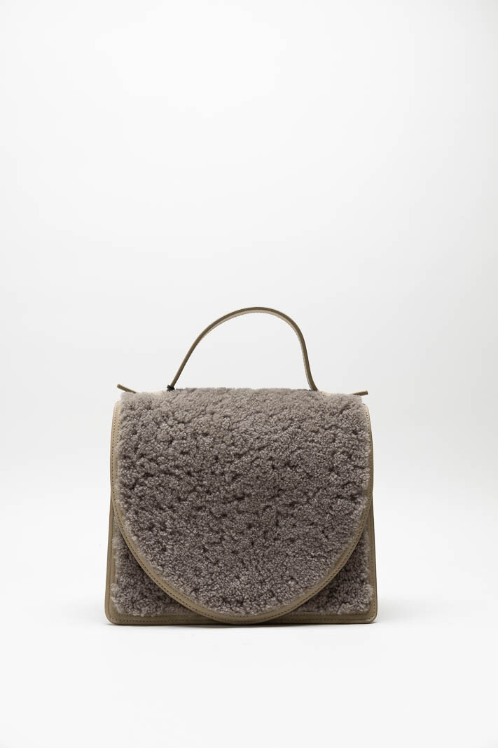 Taupe Handtas